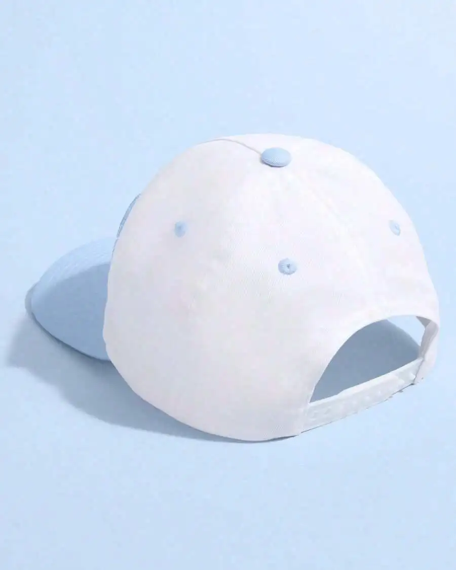 

White And Blue Trucker Hat For Bachelorette Party Bridal Accessory Wedding Cap