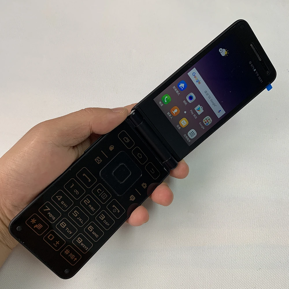 هاتف سامسونج جالاكسي فولدر2 G160N 4G LTE الأصلي إصدار كوري 3.8 بوصة 16 جيجابايت/32 جيجابايت ROM 8 ميجابكسل + 5 ميجابكسل رباعي النواة أندرويد هاتف ذكي