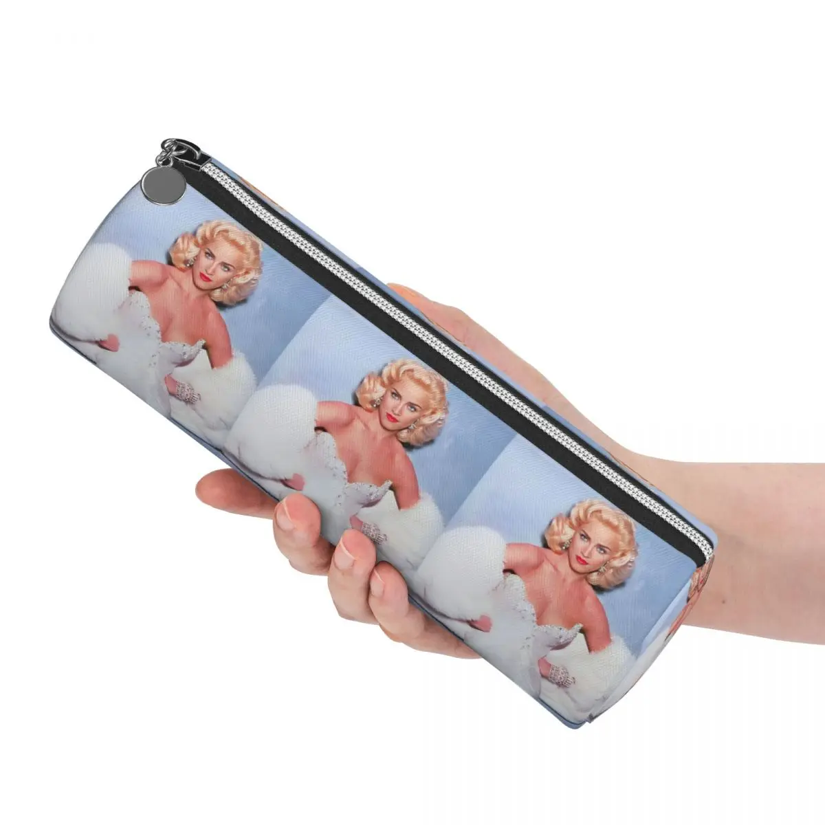 Vintage Qeen Of Pop 80s Madonna Pencil Case Pen Holder Cylinder Pen Box Pencil Bag for Boys Girls Stationery Supplies