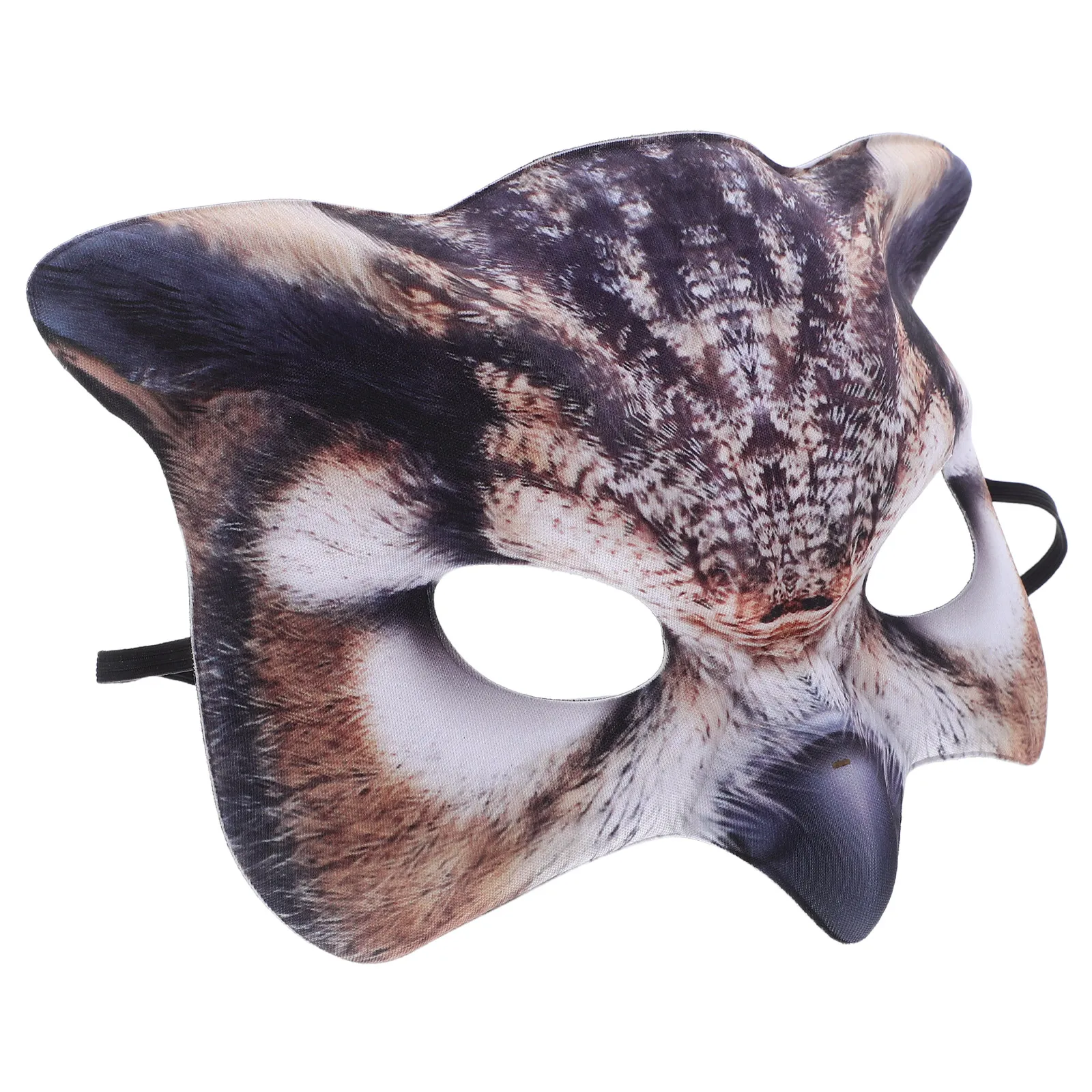 

Owl Mask Halloween Props Cosplay Masks for Adults Brown Costume Man