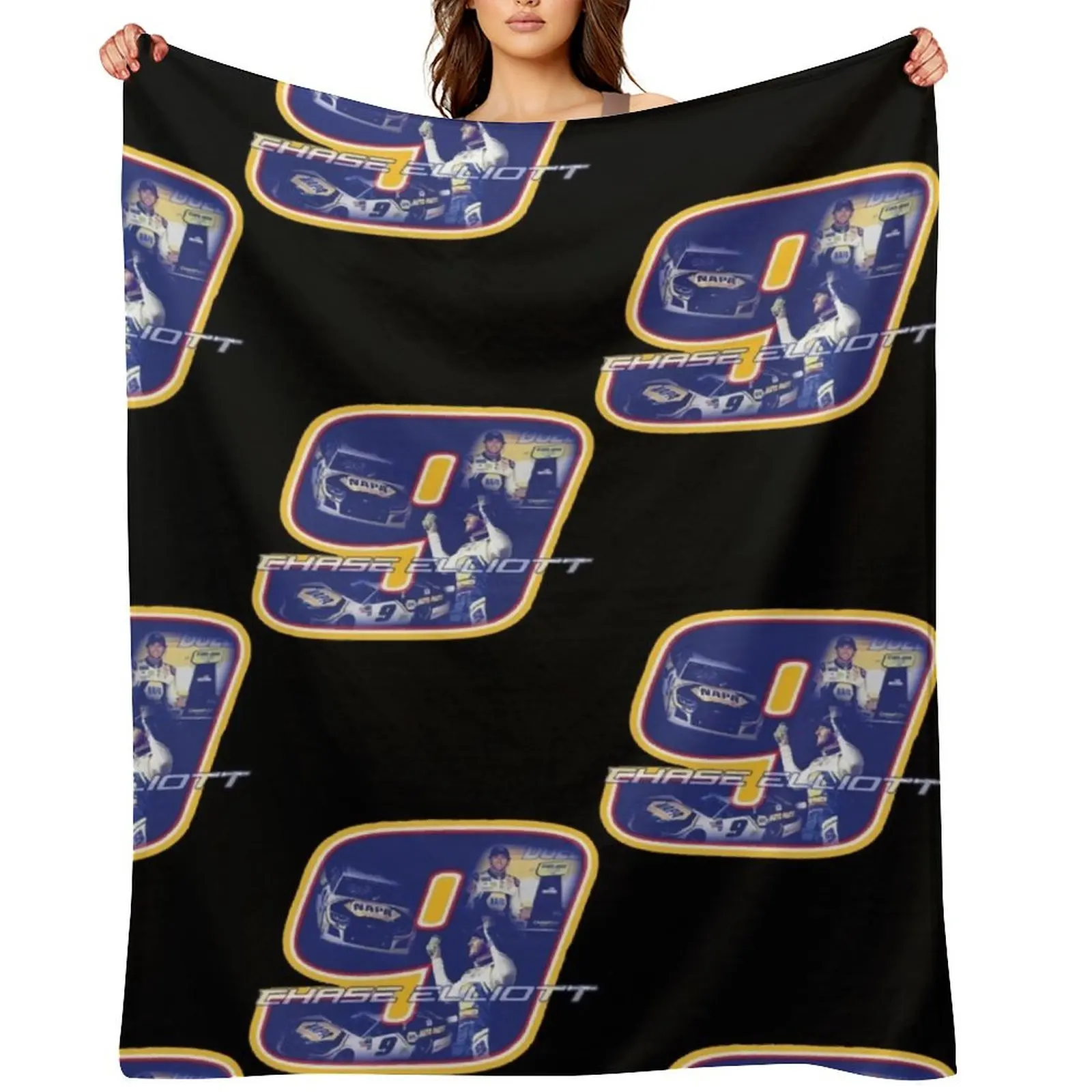 

Copy of chase elliott championship 2021 _Always the best_ Lightweight Hoodie Throw Blanket Furrys Soft warm for winter Blankets