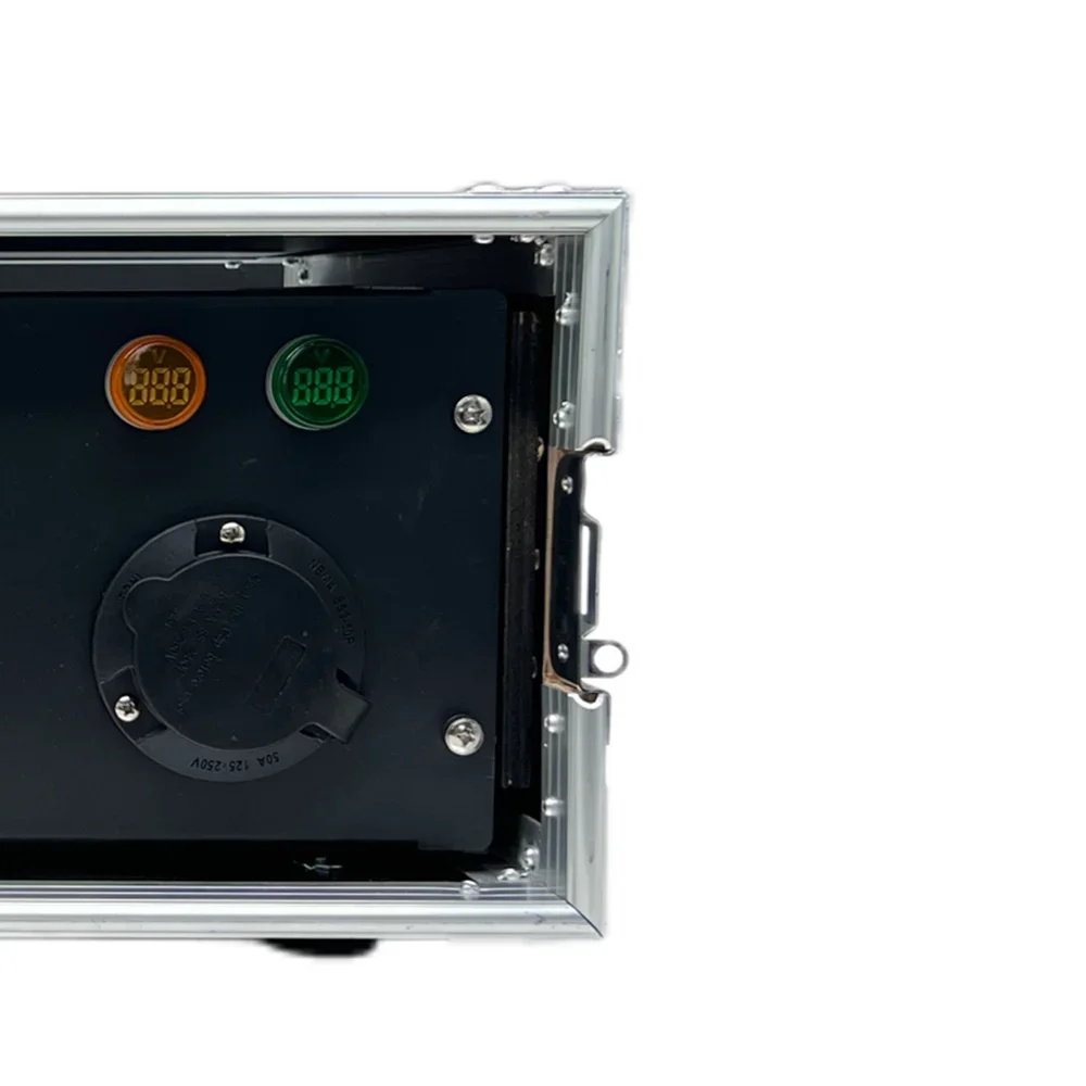 TLF FCONNR SS2-50 Entrada 50A con 12 NEMA 5-20 EE. UU. Edisons 20 salidas Caja de distribución de energía portátil