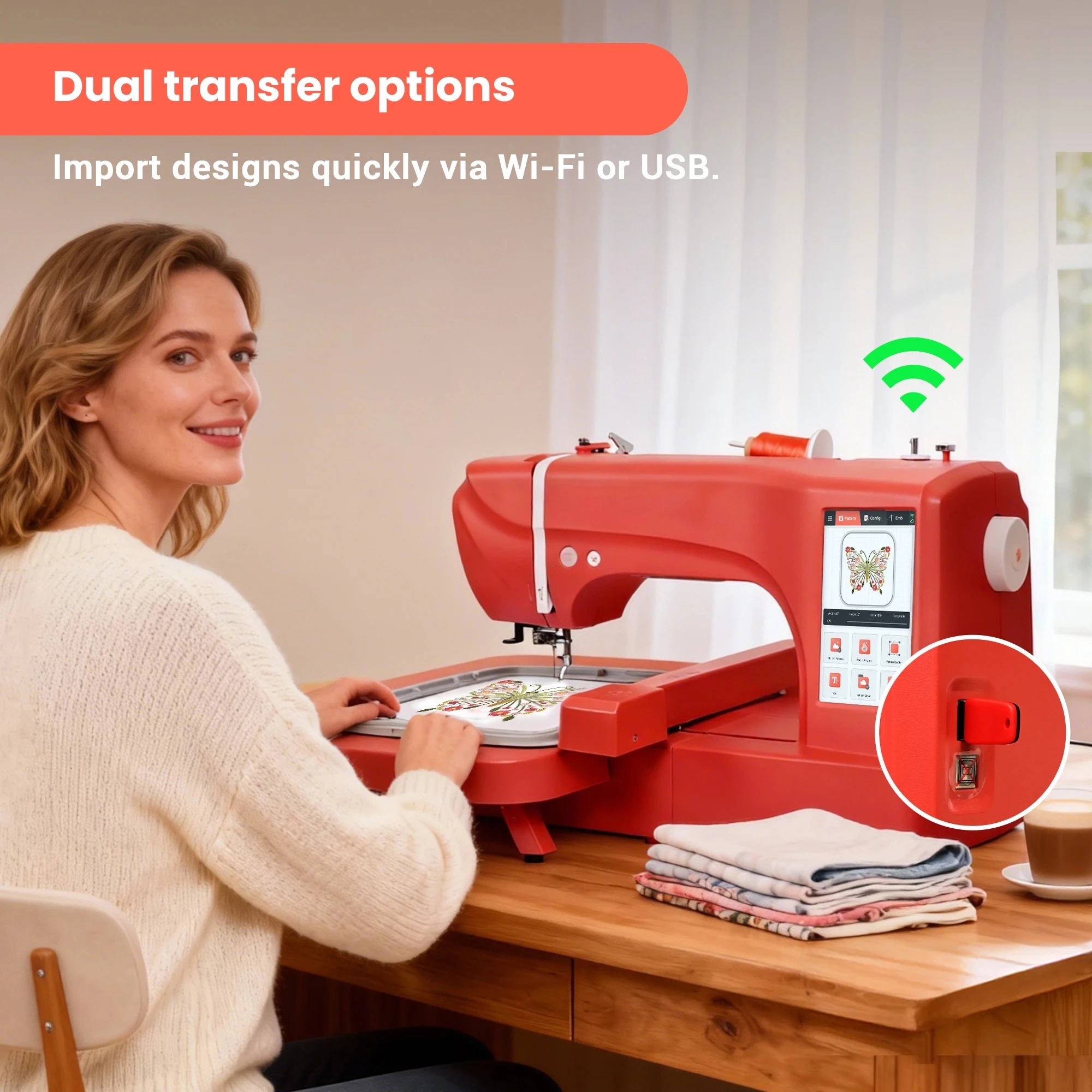 Home Embroidery Machine 7.9