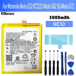 100% New Original Battery NE50  For Motorola  Moto G52/XT2221/Moto G82 5G/Moto G72 Battery + Free Tools