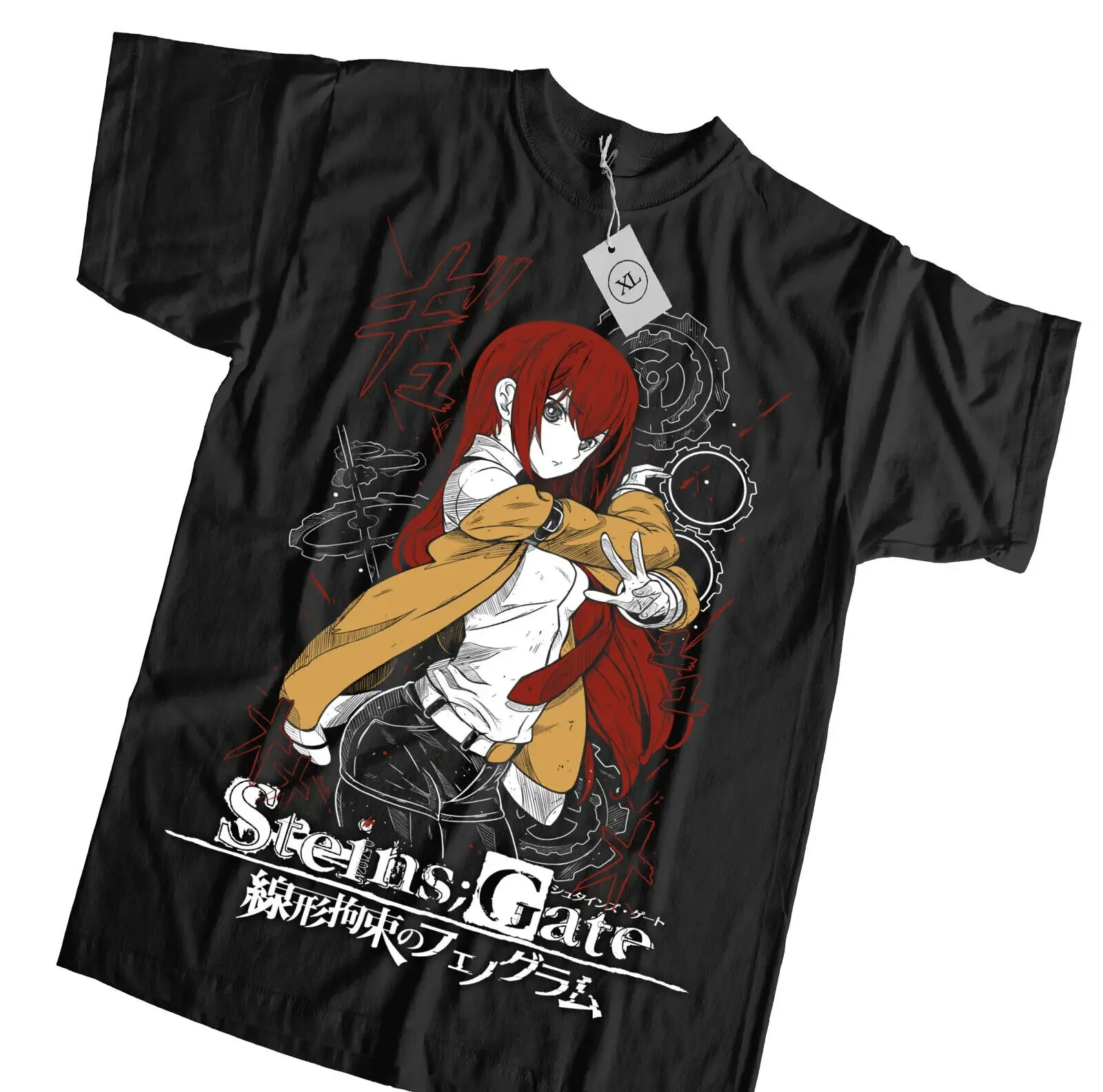 

Steins Gate New Shirt,Anime Shirt,Manga Shirt,Graphic Tee 2022,T-Shirts for Men