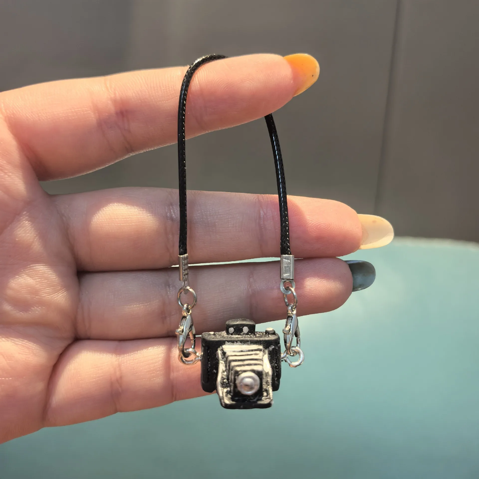 voor Labubu Poppenhuis Decoratie Accessoires Simulatie Camera Ornamenten, 3pc Poppenhuis Miniatuur SLR Retro Camera Mode Tas