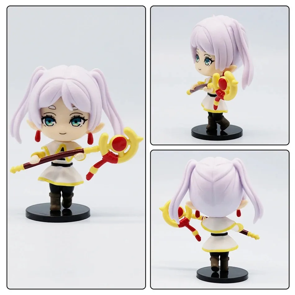 9 センチメートルアニメフリーレンビヨンドジャーニーズエンドフィギュア Q バージョンアニメモデルギフトおもちゃ複数モデルコレクション装​​飾飾り PVC