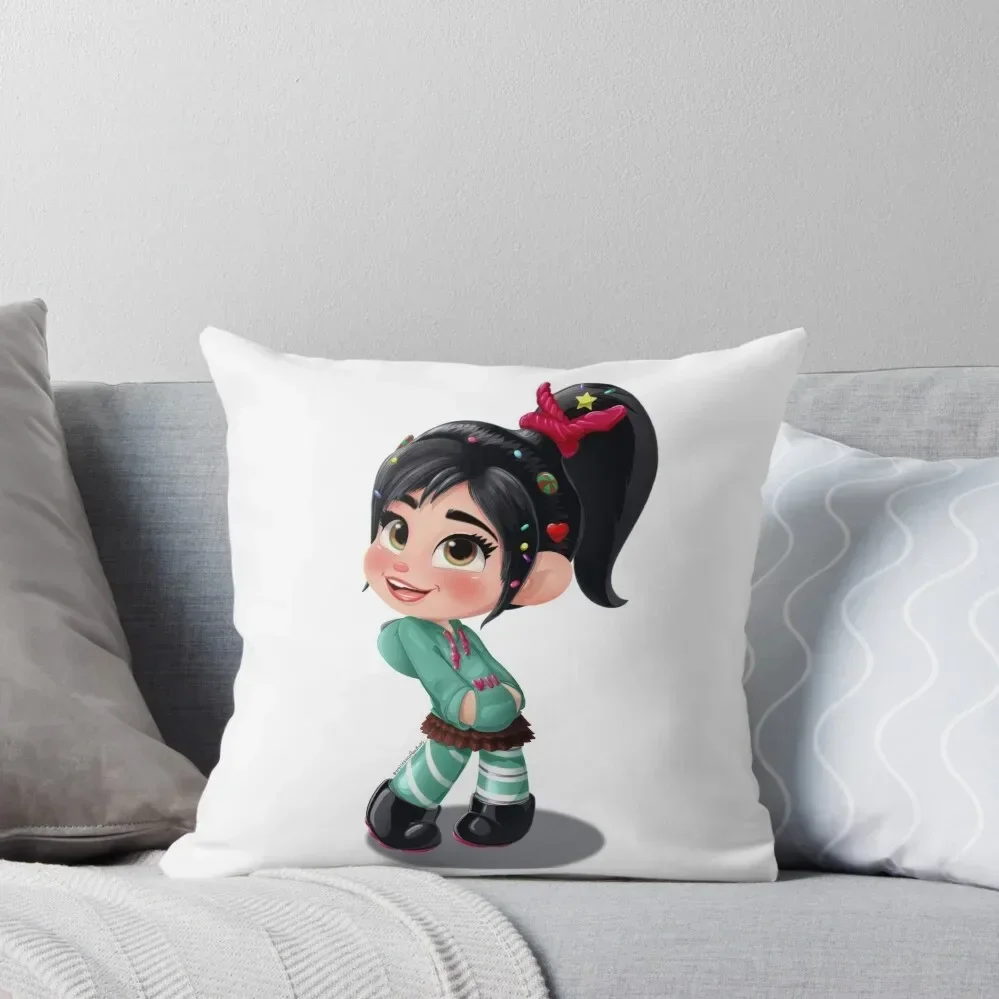 

Vanellope - Cute and Sassy Throw Pillow luxury home accessories Decorative Sofa Cushions Sofas Covers pillow