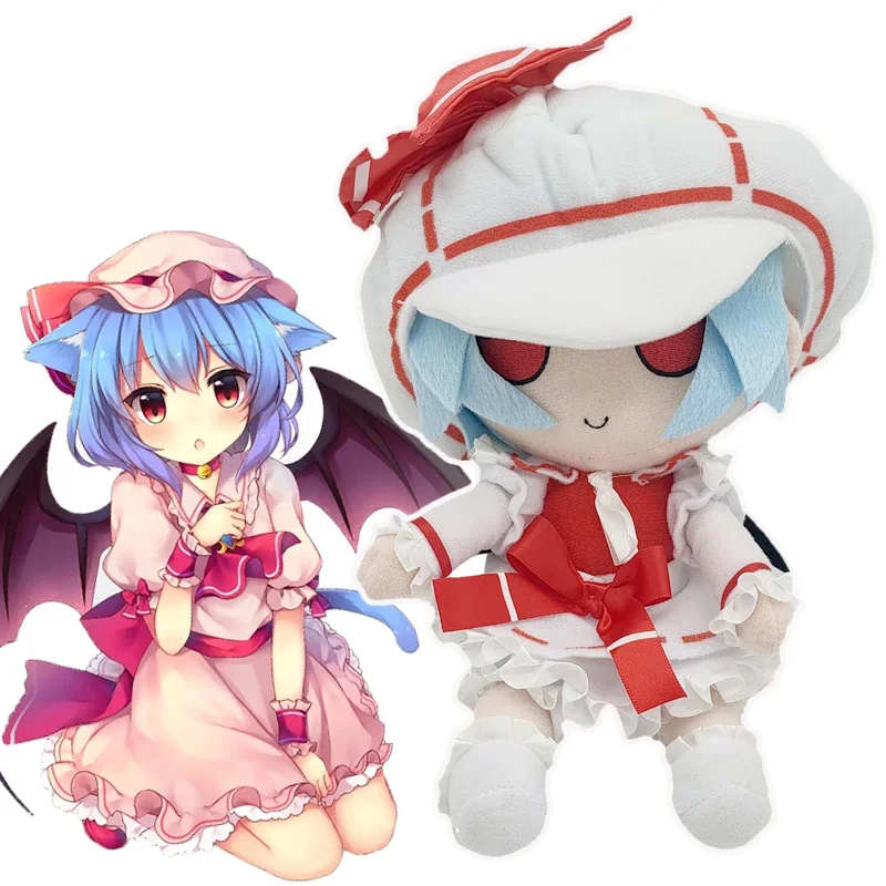 TouHou Project Smoke Plush Toys Cartoon Remilia Flandre Scarlet Stuffed Dolls Plushie Figures Sofa Decoration Pillow Xmas Gifts