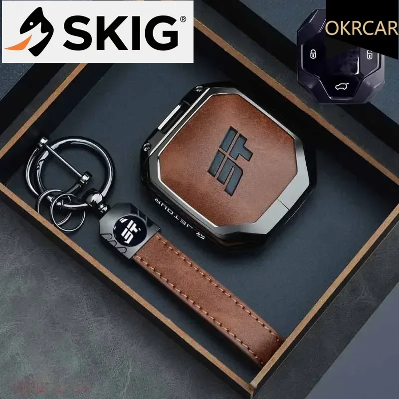 

Для Chery Jetour Traveller T2 поворотный меховой брелок для ключей от машины, аксессуары, держатель для ключей, чехол для интерьера, автомобильные детали