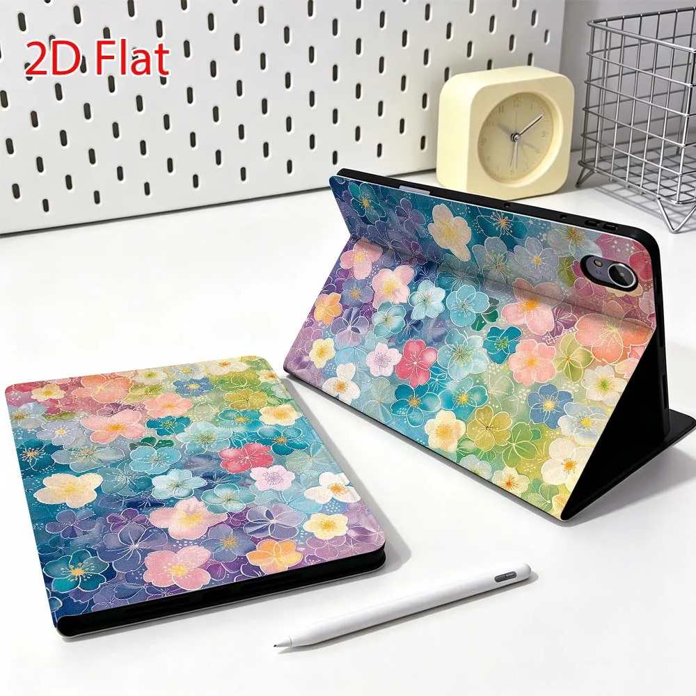 Beautiful Floral Pattern Popular For Huawei MediaPad MatePad Honor Pro V6 9 V8 X9 12 X 13.3 SE 11 11.5 Inch Tablet Case