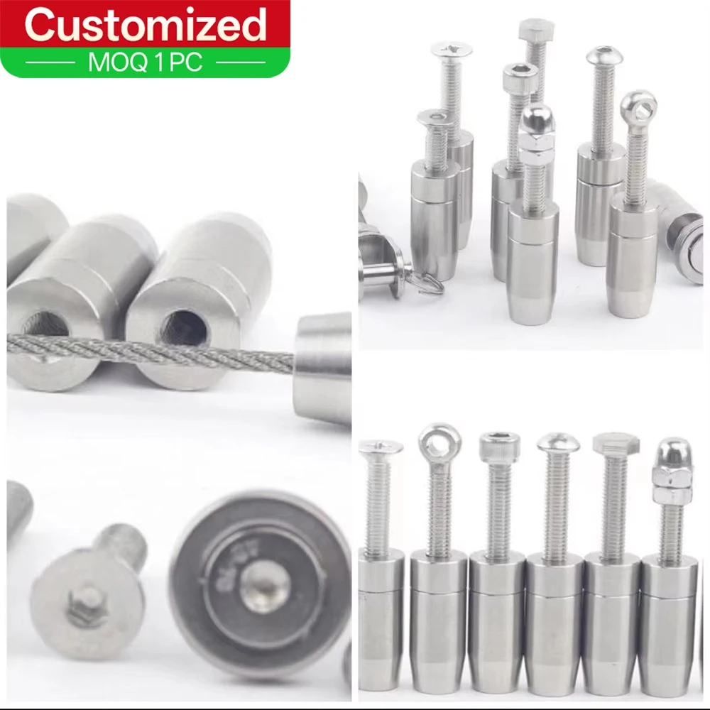 Abrazaderas de cable de acero antideslizantes para barandillas - imagen 4