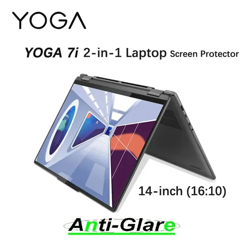 2X Ultra Clear/Anti-Glare/Anti Blue-Ray Screen Protector for Lenovo Yoga 7i 12th/13th Gen (14 Intel) 2-in-1 Laptop PC 14