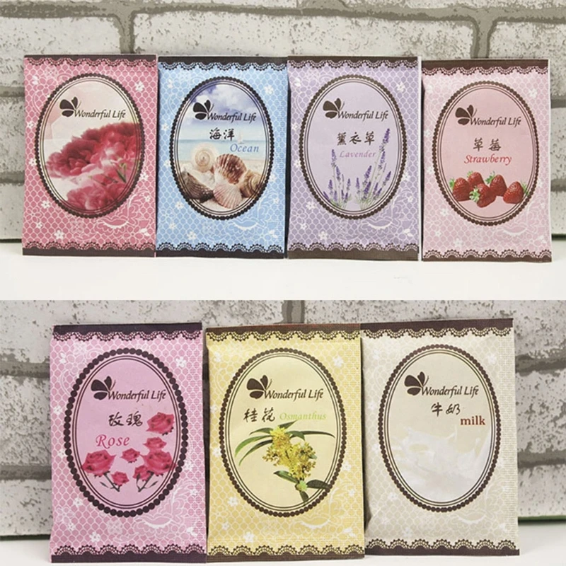 Scented Sachets for Drawers Closets Fragrance Bag Room Fresheners Long Lasting 203C