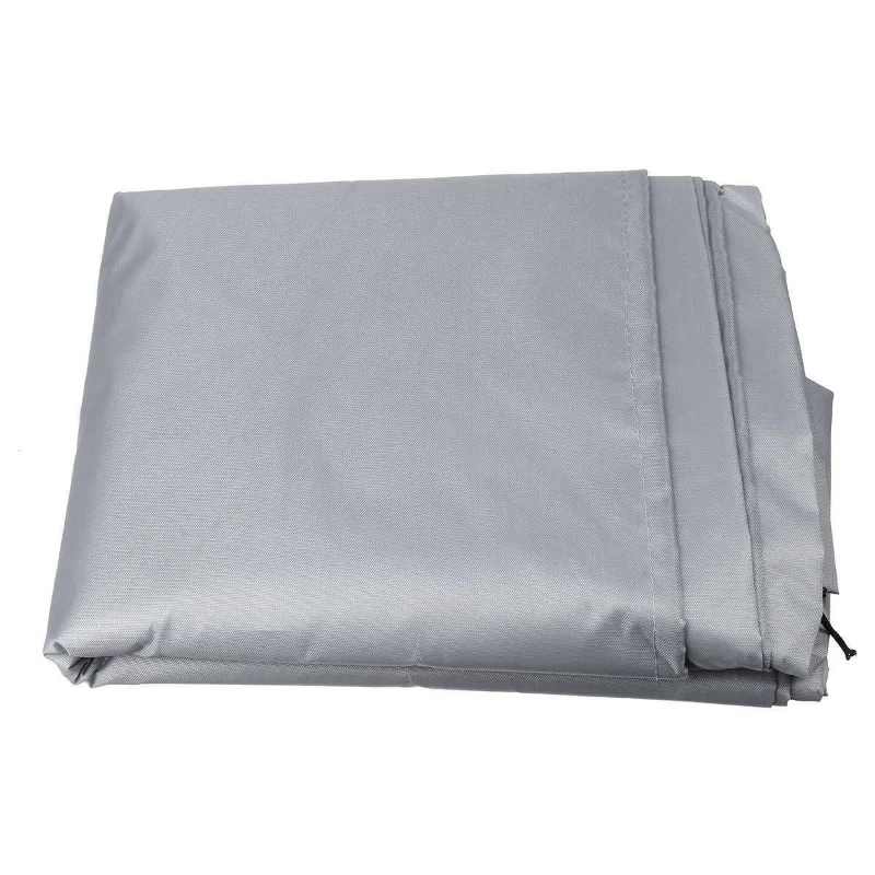 Marine Boat Cover 7.5-17ft Size Waterproof Dustproof Anti UV Ice Snow Inflatable Boat Dinghy Fishing Rubber Boat Kayak Sun Cover