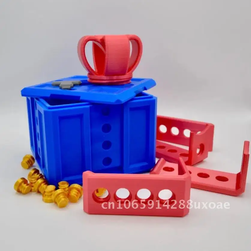 

New 3D printing gift box ornaments creative personality ornaments