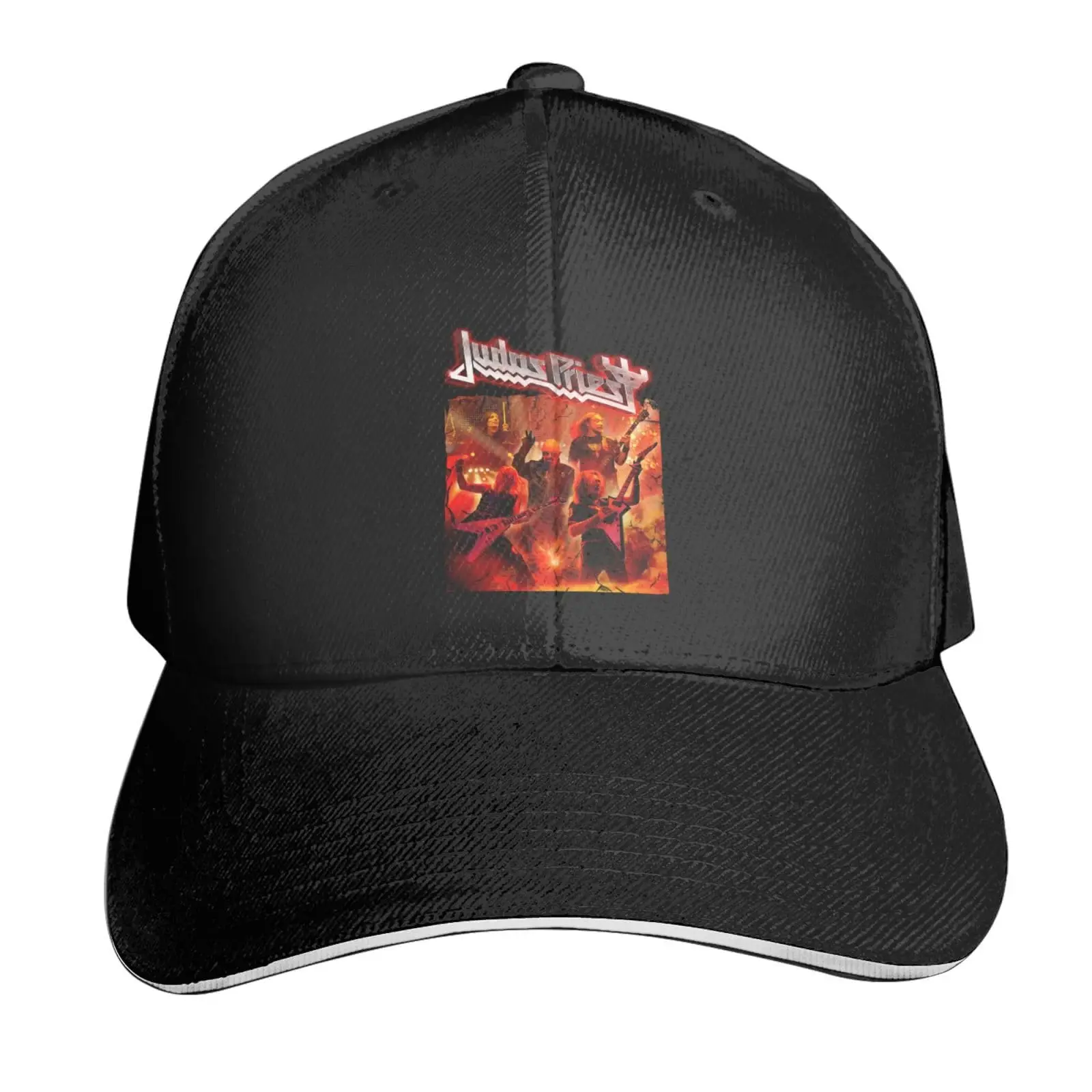 

Judas Metal Band Priest Men's Baseball Cap Unisex Dad Hat Trucker Adjustable Caps Outdoor Hats for All Seasons Classic Daily Hat