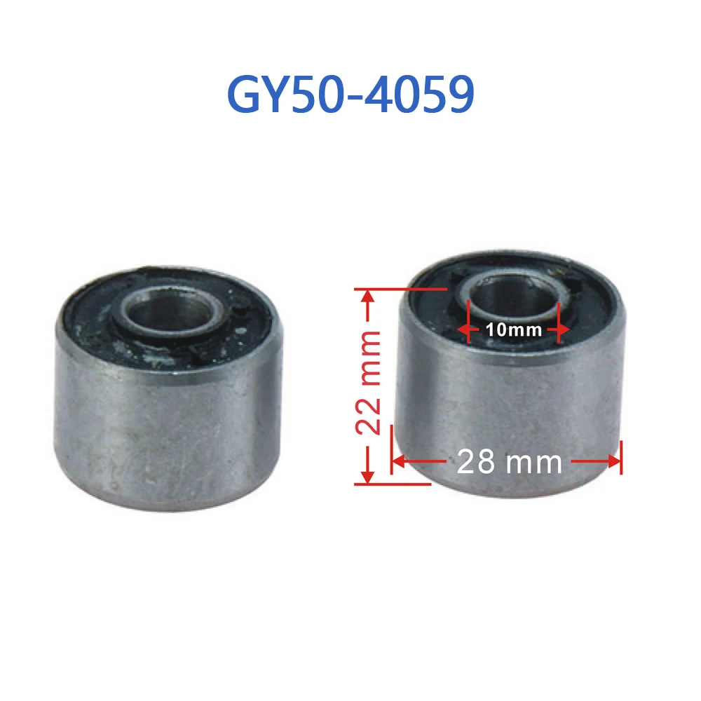 GY50-4059 Bush of Engine Hanger  (Φ10*Φ28*22) For GY6 125cc 150cc Chinese Scooter Moped 152QMI 157QMJ Engine