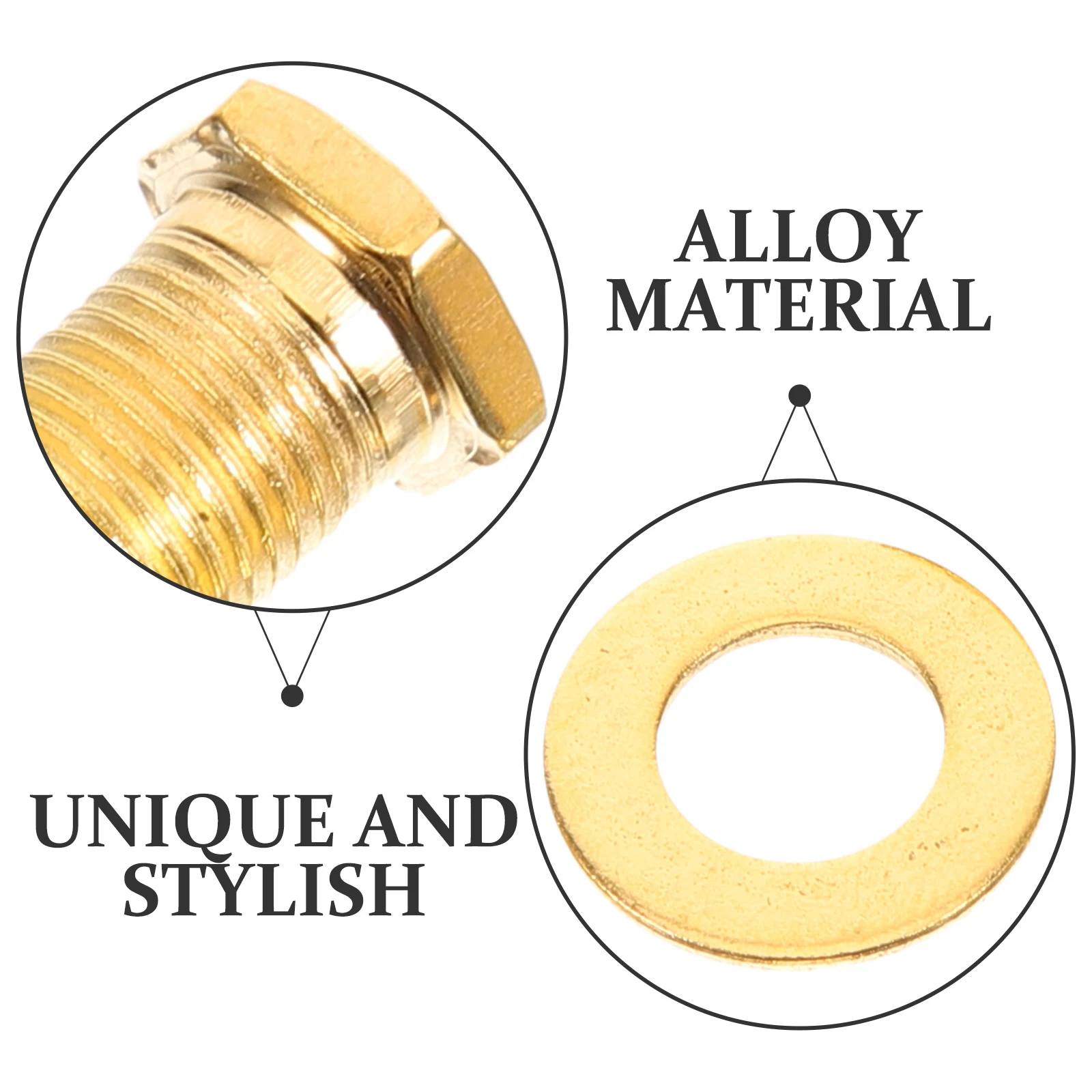 

6Sets Guitar Tuner Nuts Screws Washers Folk Acoustic Stylish Easy Install Long Lasting Acoustic Guitar Screws Tuning Screw