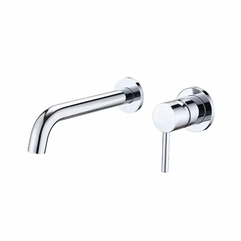 Bathroom Accessories, Basin, Wall Mounted Precision Copper Body, Hot and Cold Water Faucet