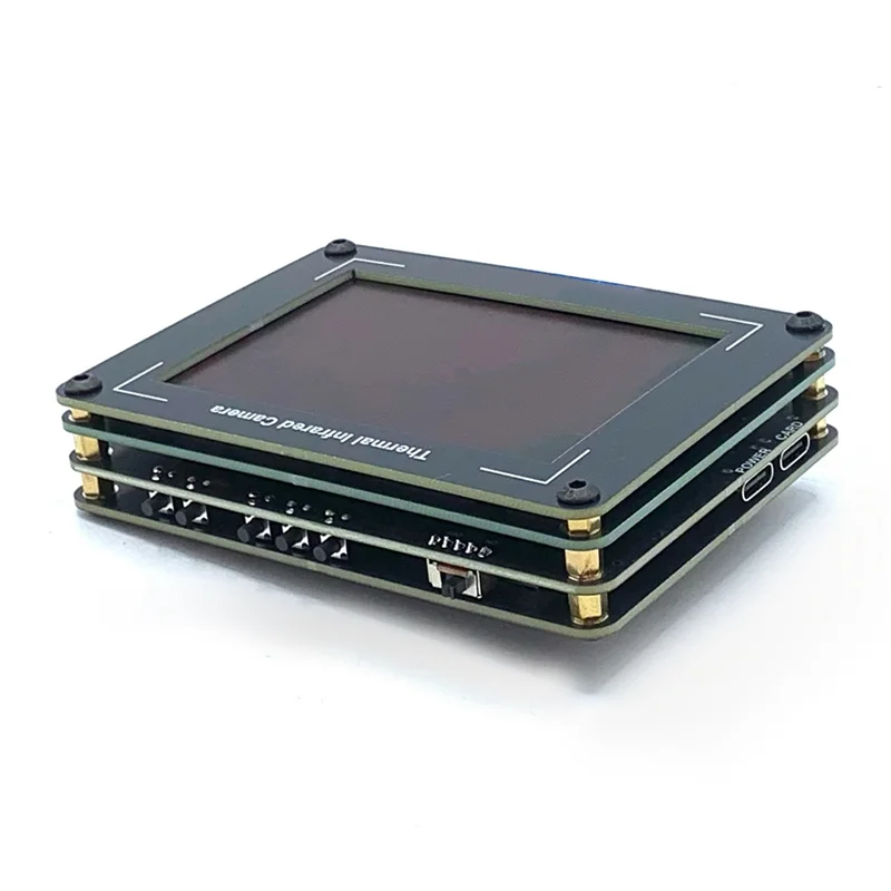 A55F-OVMLX High-Performance Thermal Imager With Advanced MLX90640 Sensor, OV2640 Visible Light Camera,Fusion Mode,3.5Inch