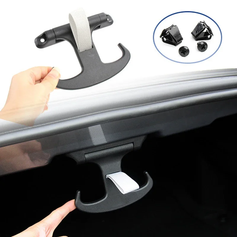 

Car Rear Trunk Hook Tail Box Clothes Tail Coat Hook Auto For Mercedes Benz C E S CLS Class W205 W213 W238 W214 W257 W222 W223