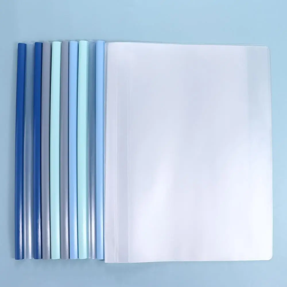 

10 шт./компл., держатель для файлов формата А4, зажим для папки с файлами, органайзер для заметок, скрапбукинг, макаронная папка для бумаги, водонепроницаемая ручная учетная запись