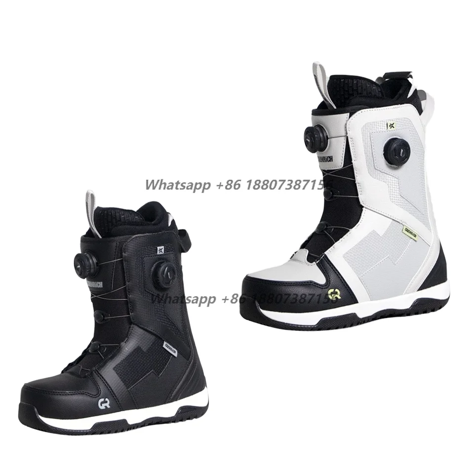 

Mercura Outdoor Winter Sports Snowboarding Shoes Ski Boots Waterproof Nylon Warm Adjustable for Skiing and Snowshoeing