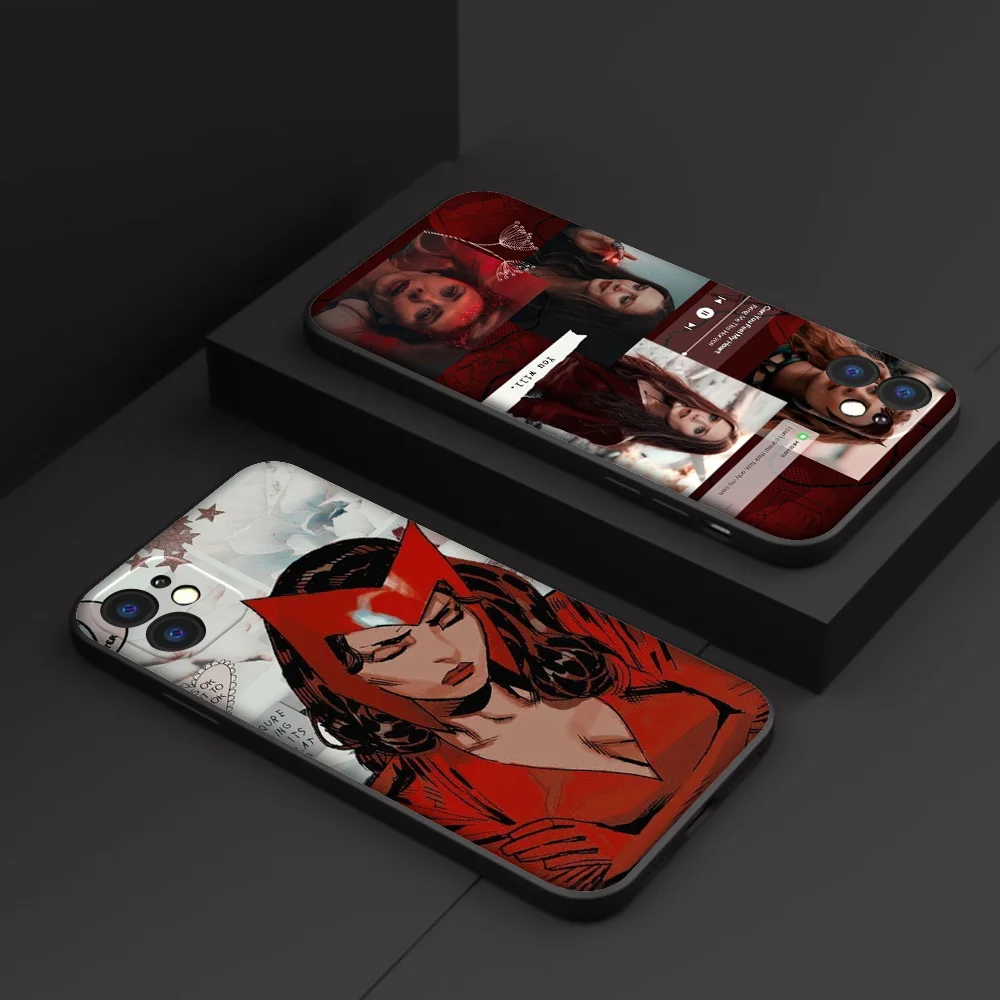 New High-End Phone Case for Xiaomi Mi 9T 10T 11T 11i 11 12 A2 A3 POCO X3 M3 M2 F3 Pro NFC JA75 Marvel Scarlet Witch