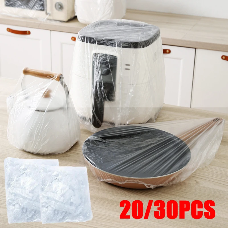 20/30PCS Disposable Waterproof Dustproof Cover Thicken Household Floor Fan Cover Protective Cover Jacket Dustproof Protecto