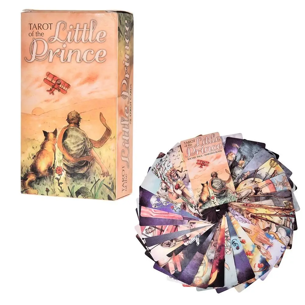 Tarot Of The Little Prince English Tarot Cards Fate Divination Playing Card Portable Party Board Game