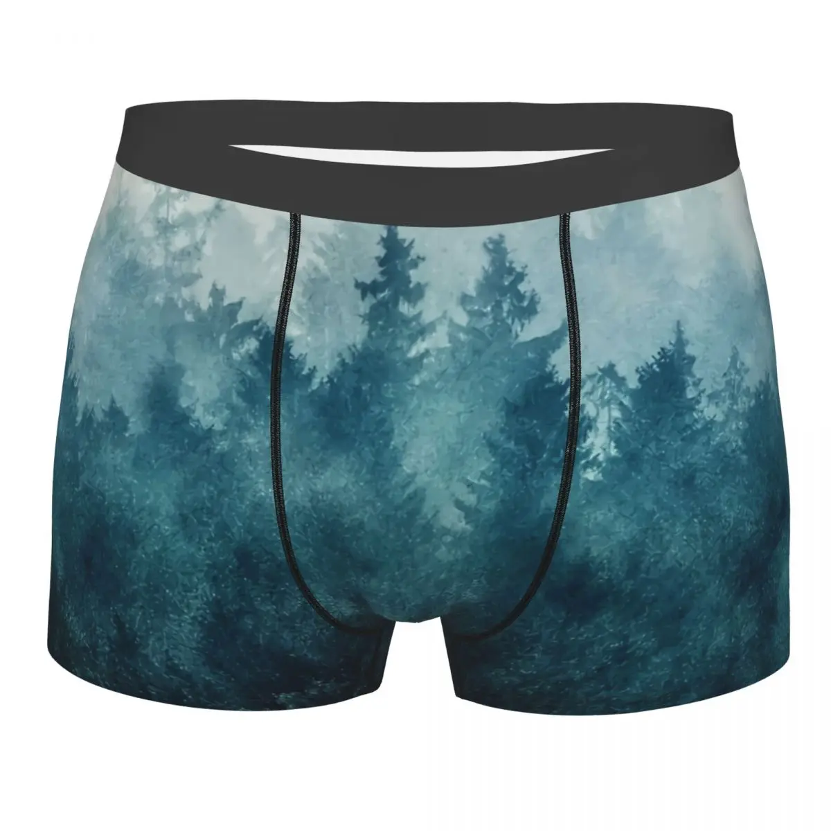 Misty Forest Man's Boxer Briefs Underwear Highly Breathable Top Quality Sexy Shorts Gift Idea