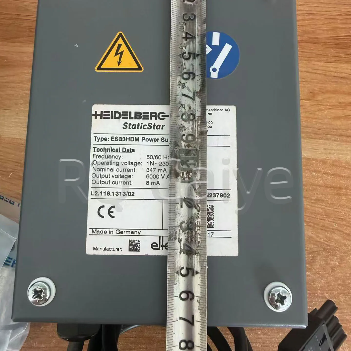 50/60Hz L2.118.1313/02 ES33HDM Power Supply for Printing Machine Spare Parts