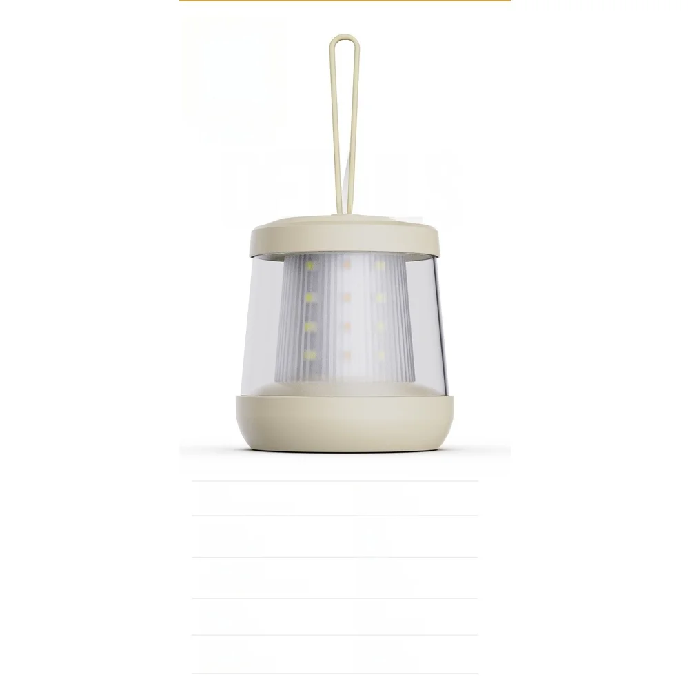 Portable Rechargeable LED String Lights 10M for Camping with Warm White and Colorful Display Easy to Hang and Transport