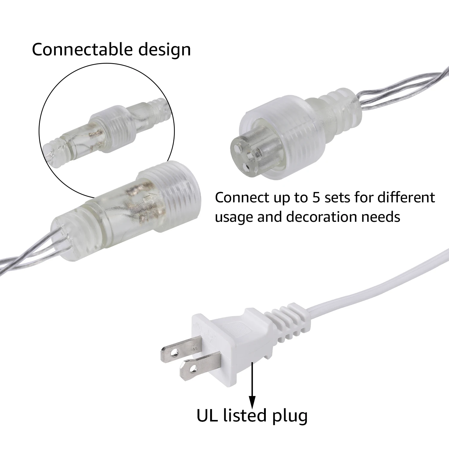 LED estrelado natal cortina string luzes, decoração interior para festival, festa de casamento, branco quente, 9.8ft x 9.8ft