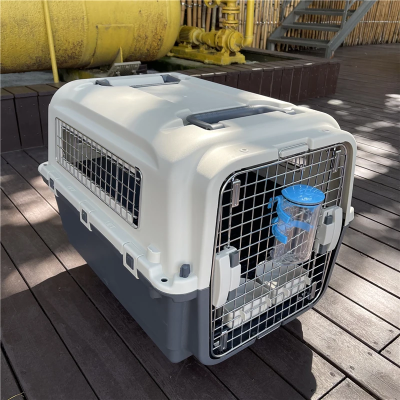 Air China Pet Air Box IATA Standard Box Cat and Dog Shipping Out Large Dog Air Transportation Metal Iron Mesh