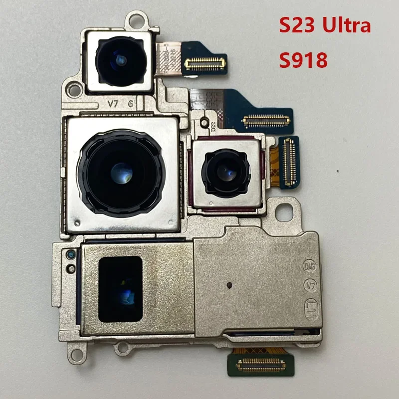 Good Rear Front Camera For Samsung Galaxy S23 Ultra 5G SM-S918 S918B S918U S918E Back Main Rear Telephoto Wide Camera Module