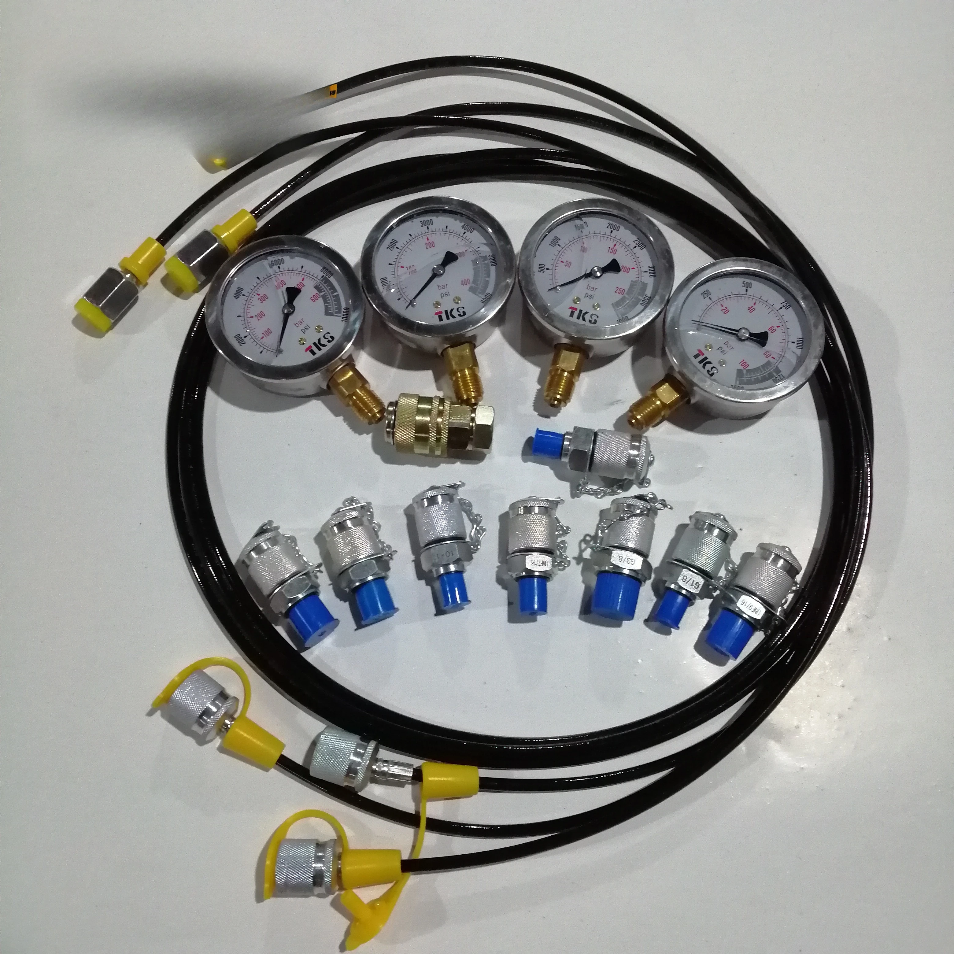 

New Arrival Parts Hydraulic Pressure Gauge Test Kit