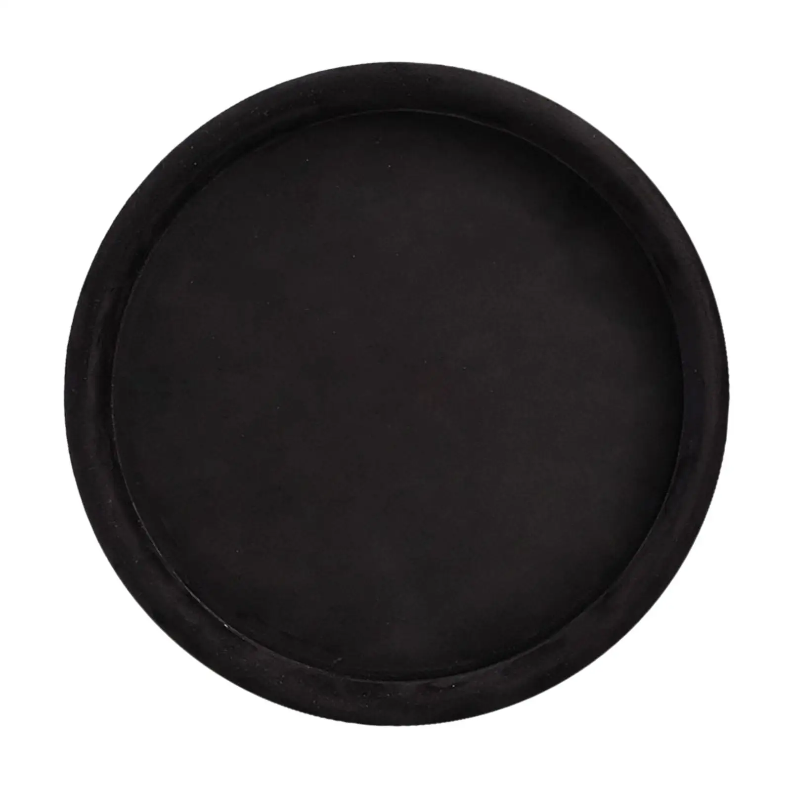 Jewelry Display Tray Rings Dish Plate Round Decoration Multifunctional Showcase Tray Jewelry Organizer for Pendants Necklace