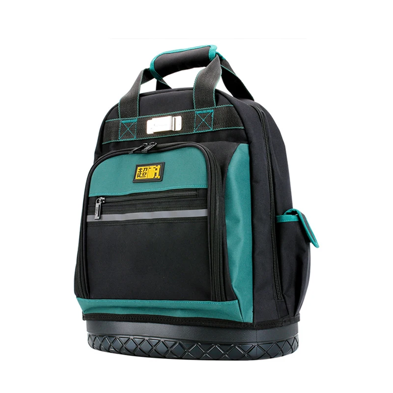 Professional Tool Bag Electrician Multifunctional Complete Toolkit Maintenance Worker Breathable Backpack Oxford Wear Resistant