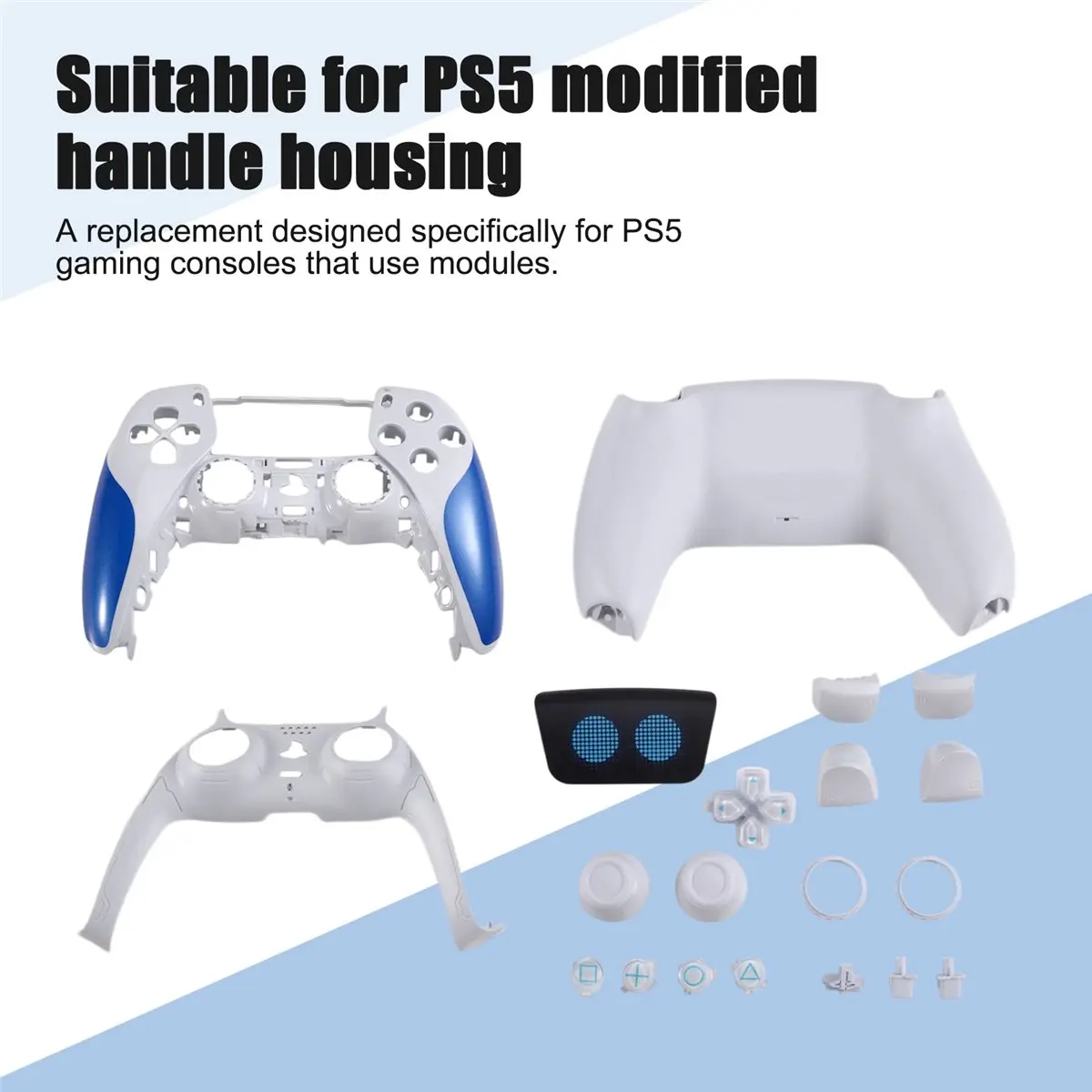 2026 New Replacement Full Housing Shell Case Cover for Console Repair Parts Front Back Plates for Accessories