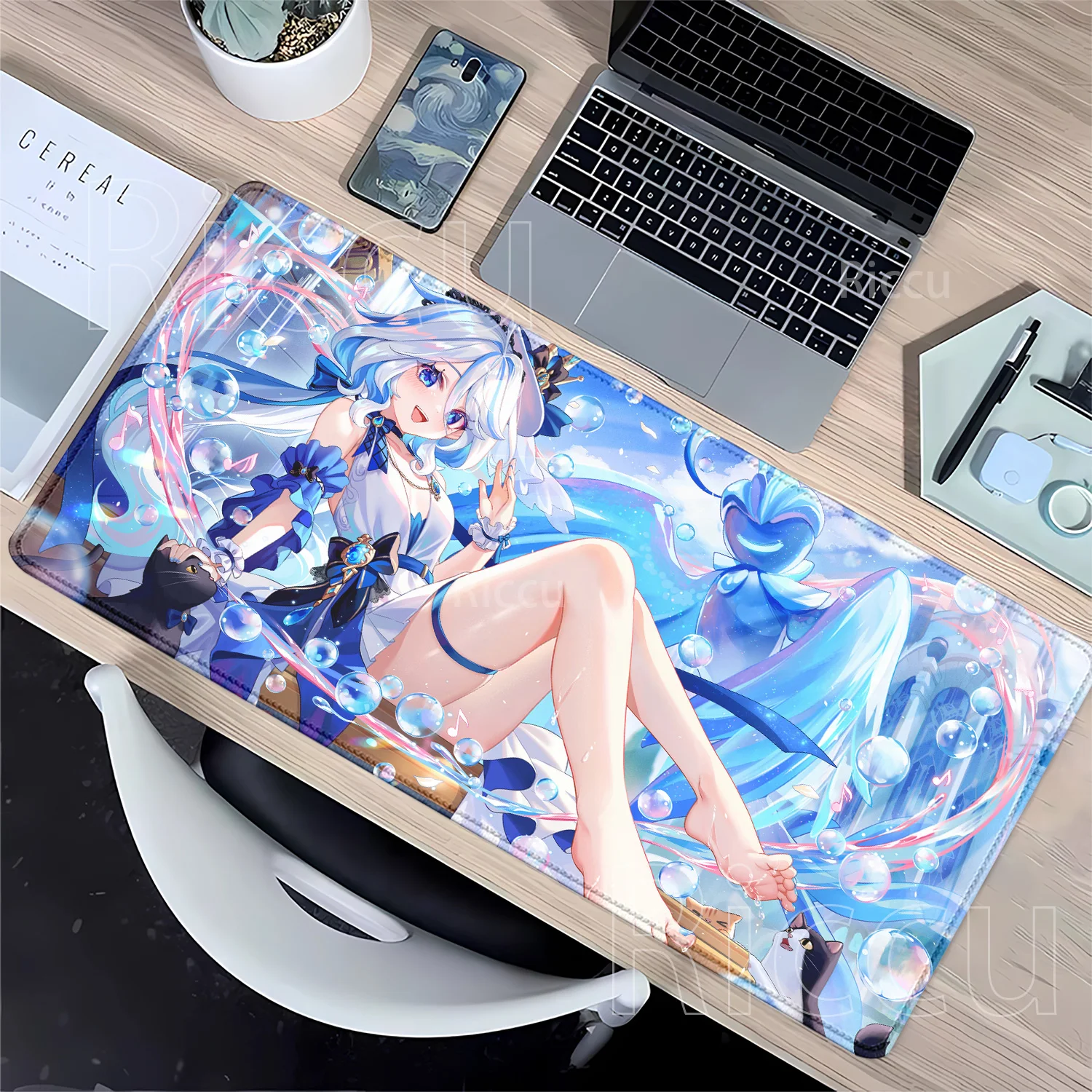 HD Printing Furina Genshin Imp - Pc Gaming Girl 评论和价格