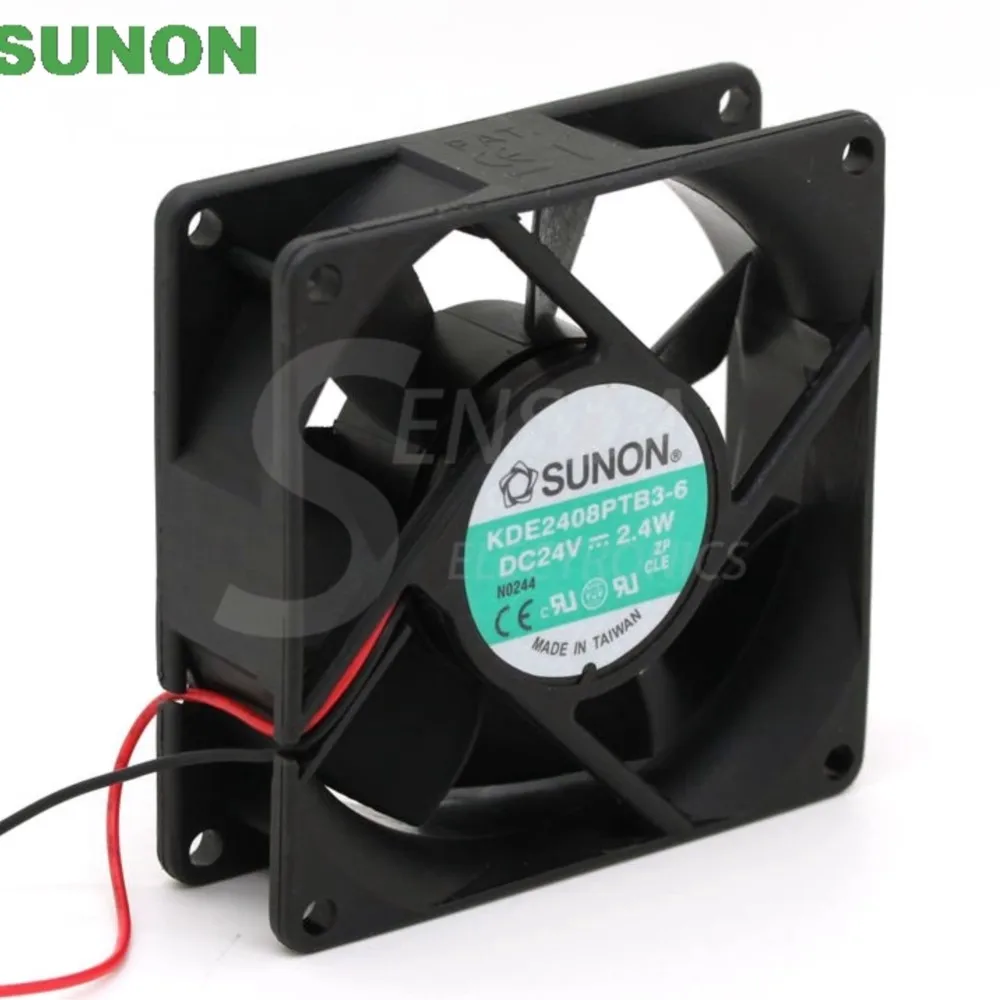 

For Sunon KDE2408PTB3-6 80mm 8cm DC 24V 2.4W 80x80x25mm server inverter axial cooling fans