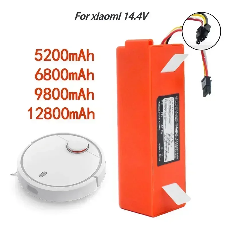 100% Original BRR-2P4S-5200S Robotic Vacuum Cleaner Replacement Battery For Xiaomi Roborock S55 S60 S65 S50 S51 S5 MAX S6 Parts