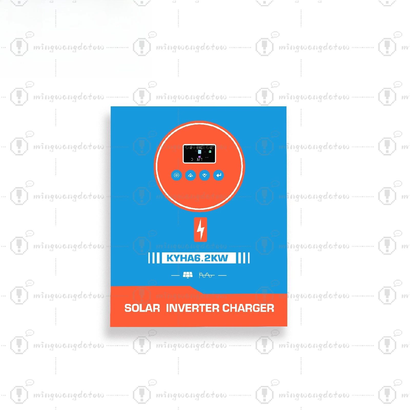 Hybrid MPPT Solar Inverter/Controller (All-in-One), 1.2-12.2kW, Solar PV Power Generation Integrated Inverter-Charger