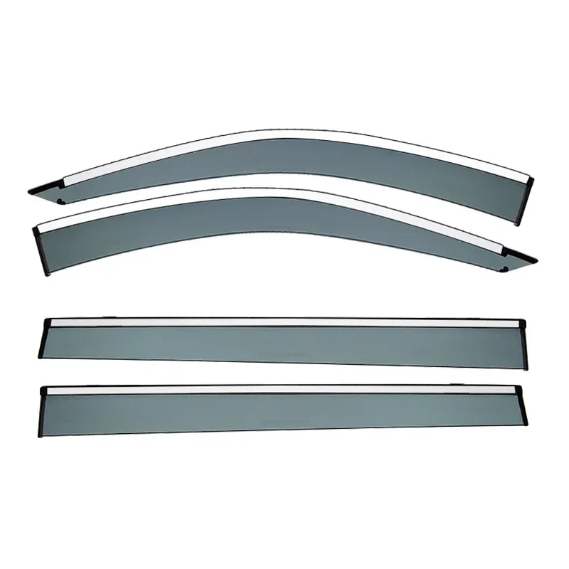 Door Visor For Mitsubishi Shogun Sport 2016-2022+ CAR Window Visor Vent Wind Deflectors Visors Rain Guard Shades Visor