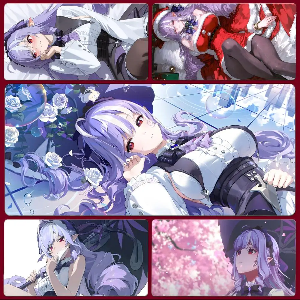 stylish game female Z-Zenless Zone Zero Vivian Mouse Pad Large Gaming Mousepad with Stitched Edges Thickened Desk Mat PC