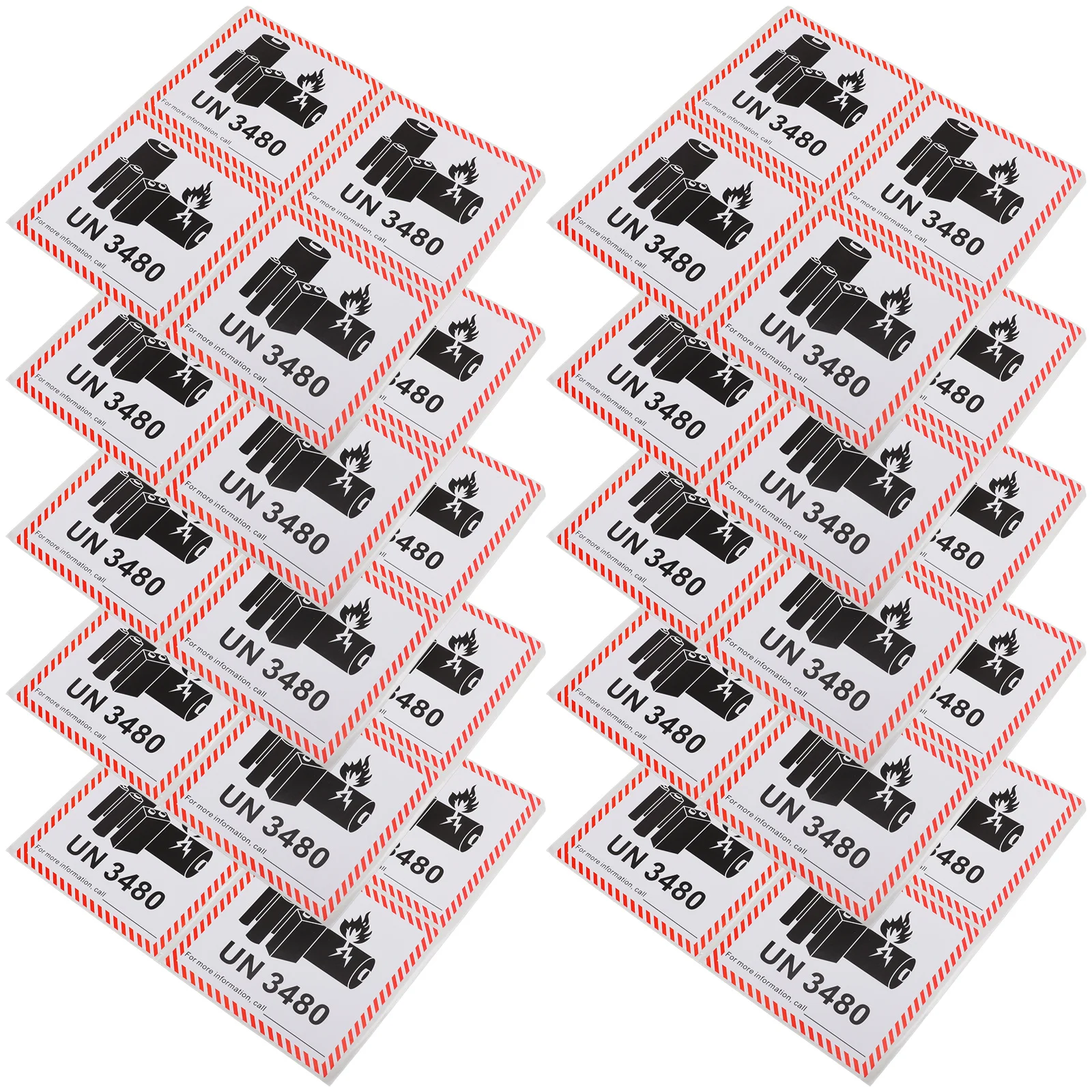 

100 шт. предупреждающие этикетки безопасности, водонепроницаемые клейкие предупреждающие наклейки для упаковки, транспортной доставки