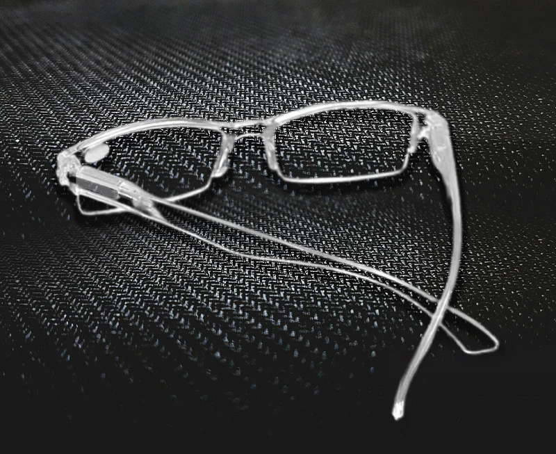 Spring leg strachable new fashion plexi glass transparent reading glasses +1 ~+4 vintage reading glasses