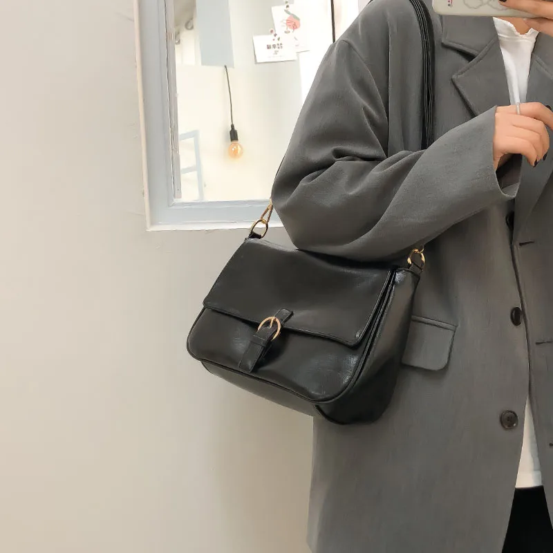High End Trendy Large Capacity Bags For Women Casual Versatile Female Shoulder Crossbody Bag Simple New Commuting Work Handbags